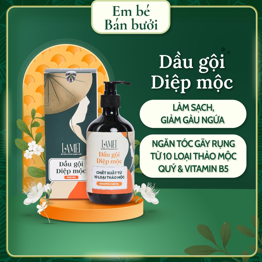 Dầu Gội Diệp Mộc Lamei