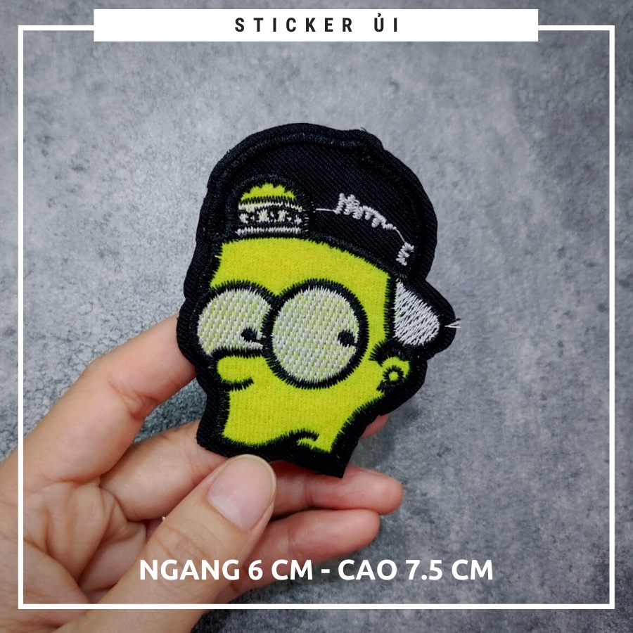 Sticker ủi áo đủ kích cỡ dùg làm miếng dán quần áo rách, miếng vá quần áo, miếng dán ủi quần áo Phụ Kiện Thời Trang