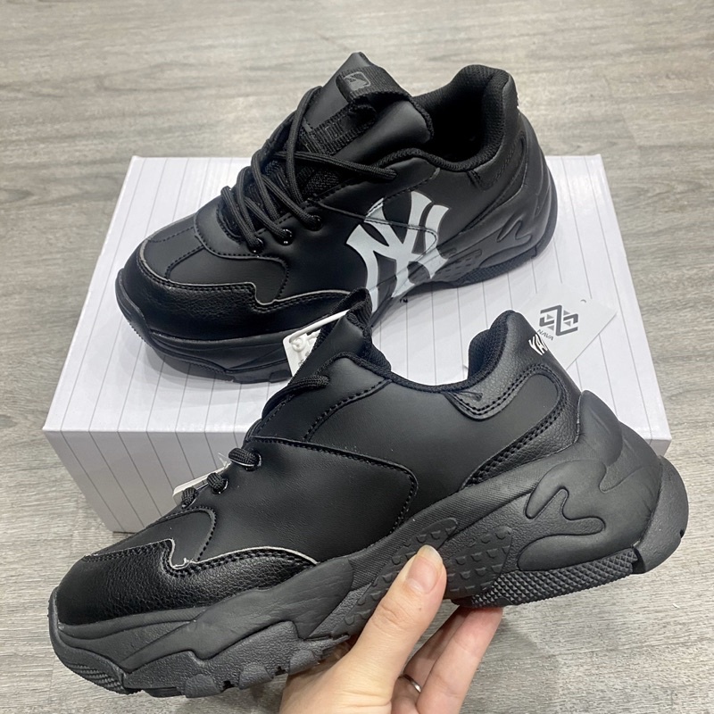 Giày Sneaker M.L.B NY đen Giày thể thao nam nữ