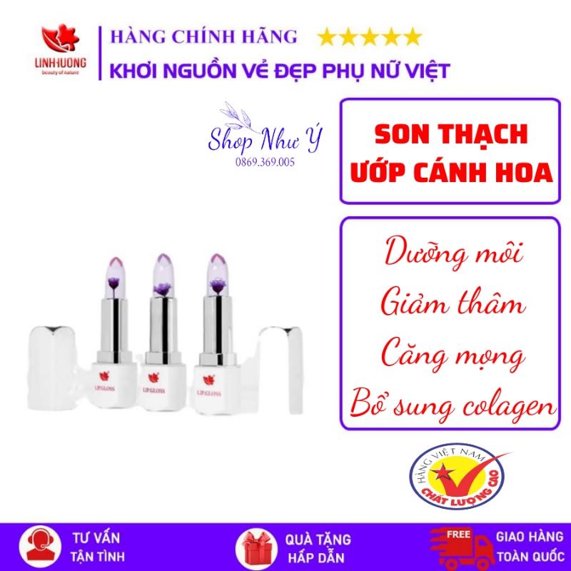 Son thạch Lip Gloss Linh Hương (chính hãng)