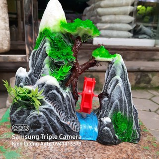 Mô Hình Núi - Hòn non Bộ - Trang Trí Bể cá (Mẫu 51)