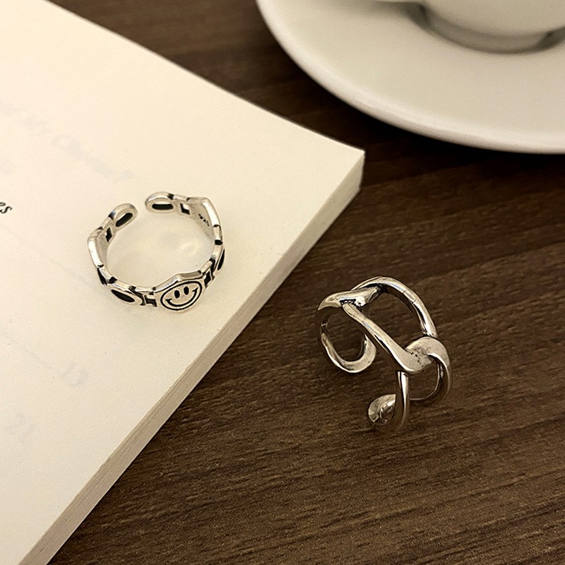 [Mã FAMARAL2 giảm 10K đơn 50K]Nhẫn bạc nữ TOBI SILVER nhiều kiểu dáng cá tính N68