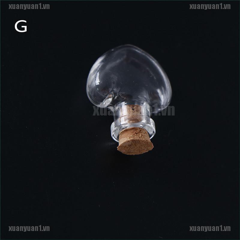 [XUANYUAN1] 1 Lọ Điều Ước Mini Bằng Thủy Tinh Dạng Nút Bần