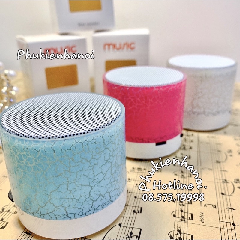 Loa Bluetooth Mini PKH103 , Loa trứng có đèn nháy theo nhạc