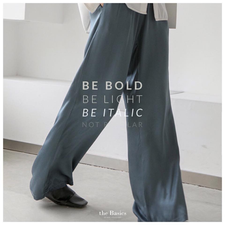 Silky Wide-Leg Trouser