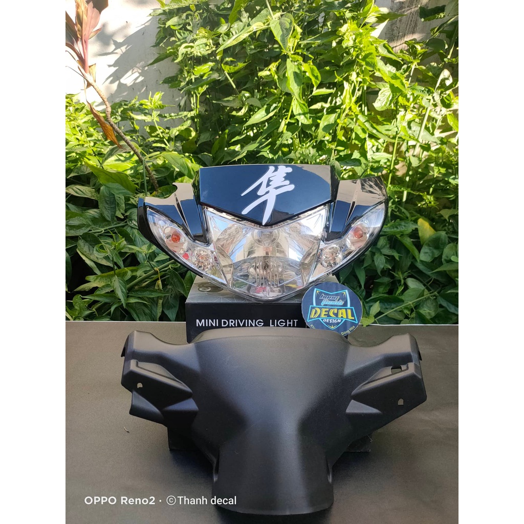 Đầu sihello gắn cho sirius  50-110 , full ốp đầu tặng kèm bợ cổ