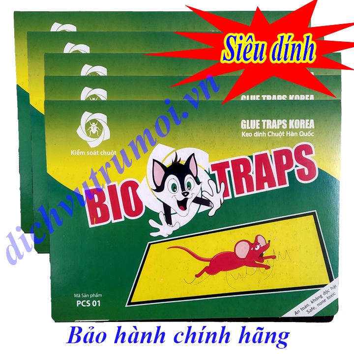  Bẫy keo dính chuột HÀN QUỐC - Combo 10 miếng