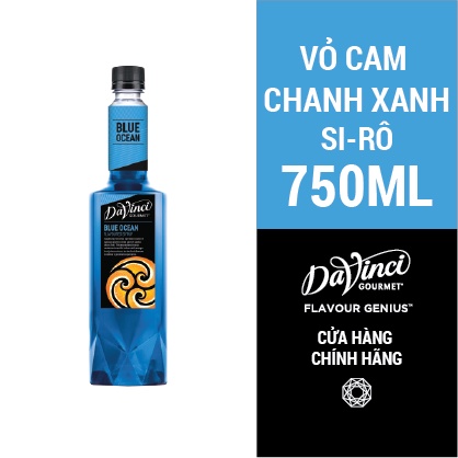 Siro Blue Ocean / Blue Ocean Syrup - DaVinci Gourmet 750ml