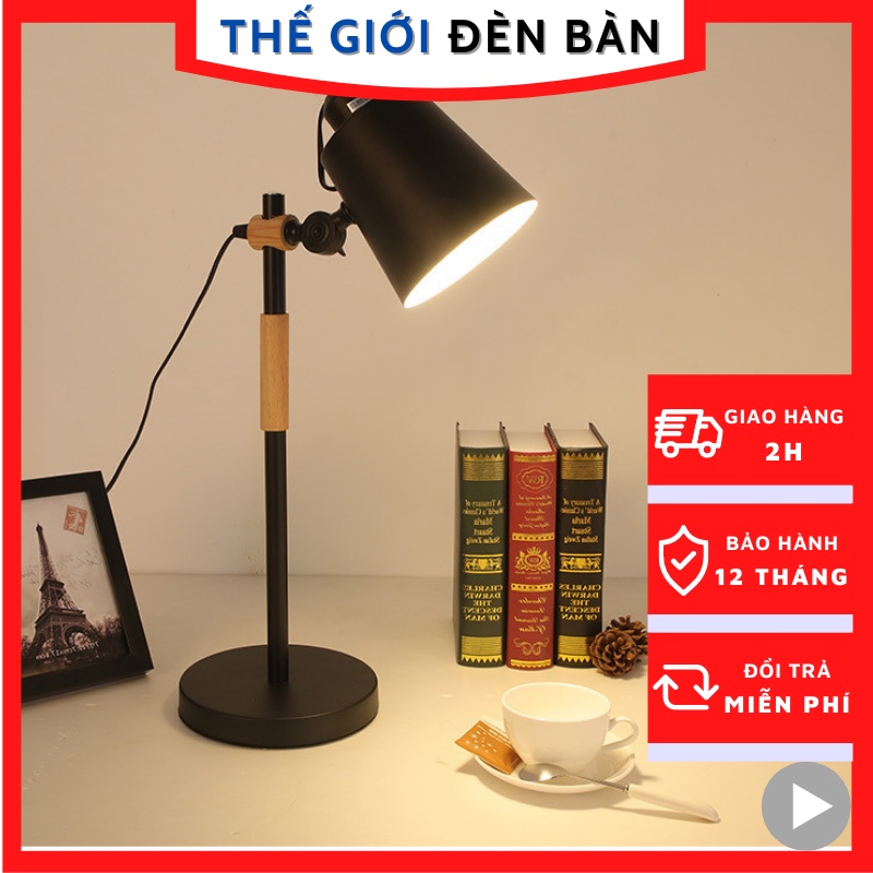 Đèn trang trí bàn làm việc Decor kiểu dáng Châu Âu sử dụng làm việc, học tập, đọc sách Model YN7106