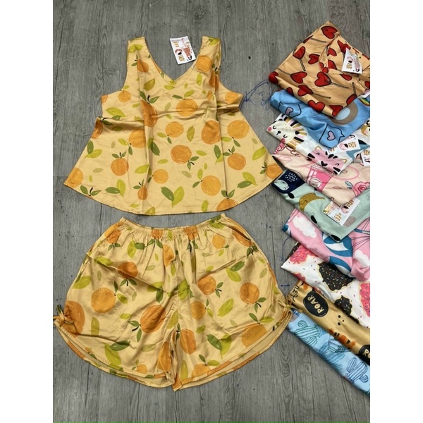 Đồ bộ đùi vải Latin