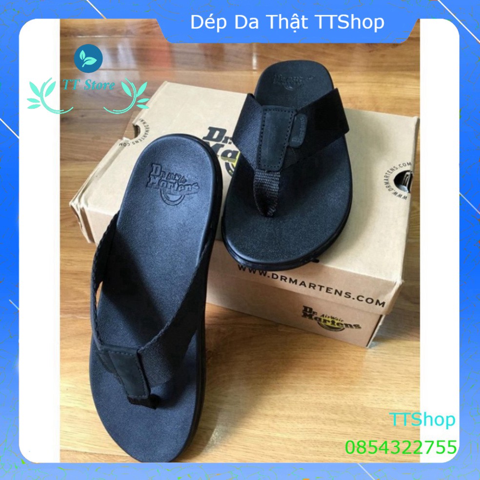 Dép Nam Dr. Martens cao cấp hàng Thái Lan chính hãng có kèm hộp. Mã Số A39 💖 💎👑