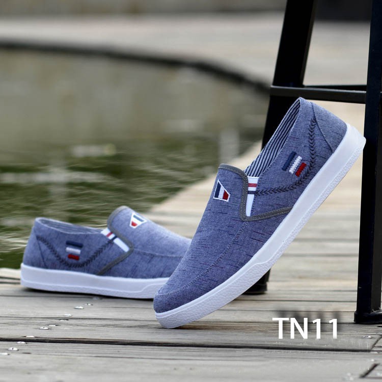 [ GÍA HỦY DIỆT ] Giày Sneaker Nam Kiểu Dáng Thể Thao Năng Động - Màu Xanh Navy - TN11