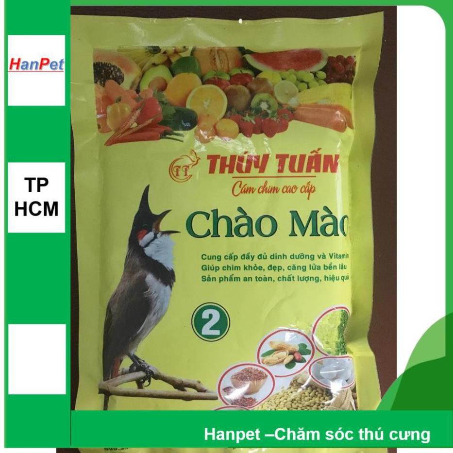 Hanpet.GV- Cám chim- thức ăn chim CHÀO MÀO Thúy Tuấn- (- 224)- cám dành cho chim cảnh