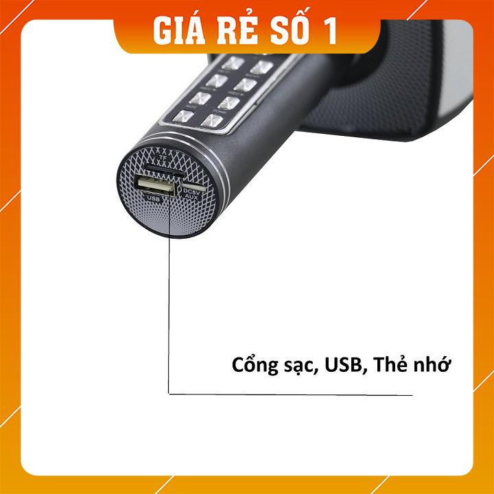 ⚡Giá Sập Sàn⚡ Micro Bluetoth Karaoke YS  91 - Micro không dây hỗ trợ ghi âm - BH 6 THÁNG