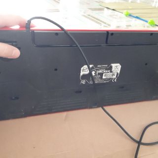 Bàn phím Hacker Assassin AK5000 Đỏ( hàng thanh lí nghỉ tiệm net, chất lượng đảm bảo)