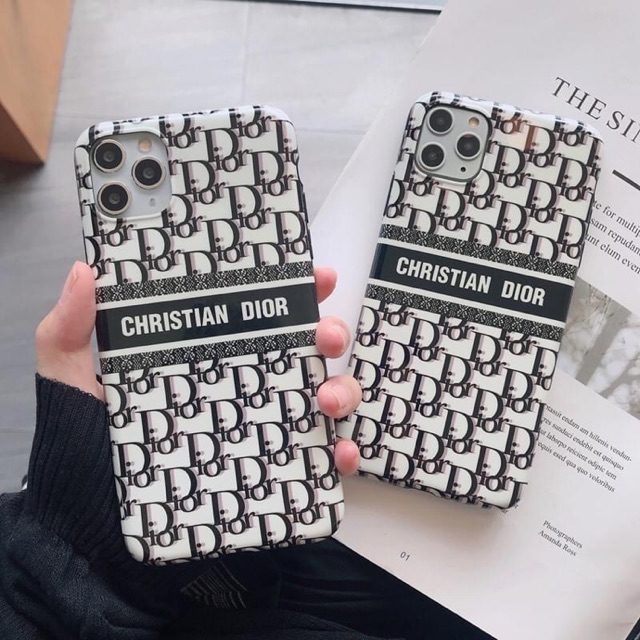Ốp idm Christian Dior đen trắng