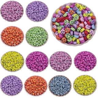 Set 50 Hạt Cười 7mm Hình Oval Làm Trang Sức