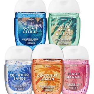 Gel rửa tay khô Bath & Body Works Hand Sanitizer PocketBac Cleansing Gel 29ml - Seascape (Mỹ)