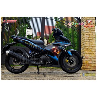 Tem Trùm Exciter 150 Liên Quân Xanh Đen - E-12629