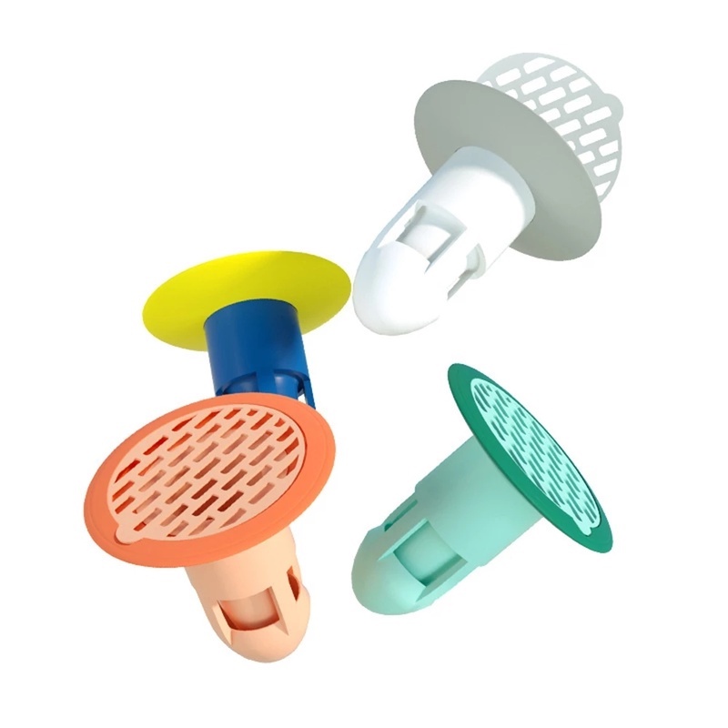 Nắp lọc đậy ống thoát nước bằng silicone chống mùi/ côn trùng cho nhà tắm