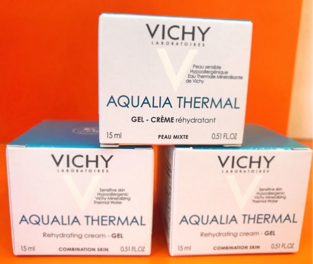 (Mẫu Mới ) GEL MÁT LẠNH KHOÁ ẨM MỀM MƯỢT Vichy Aqualia Thermall GIẢM -50% (Chính Hãng )