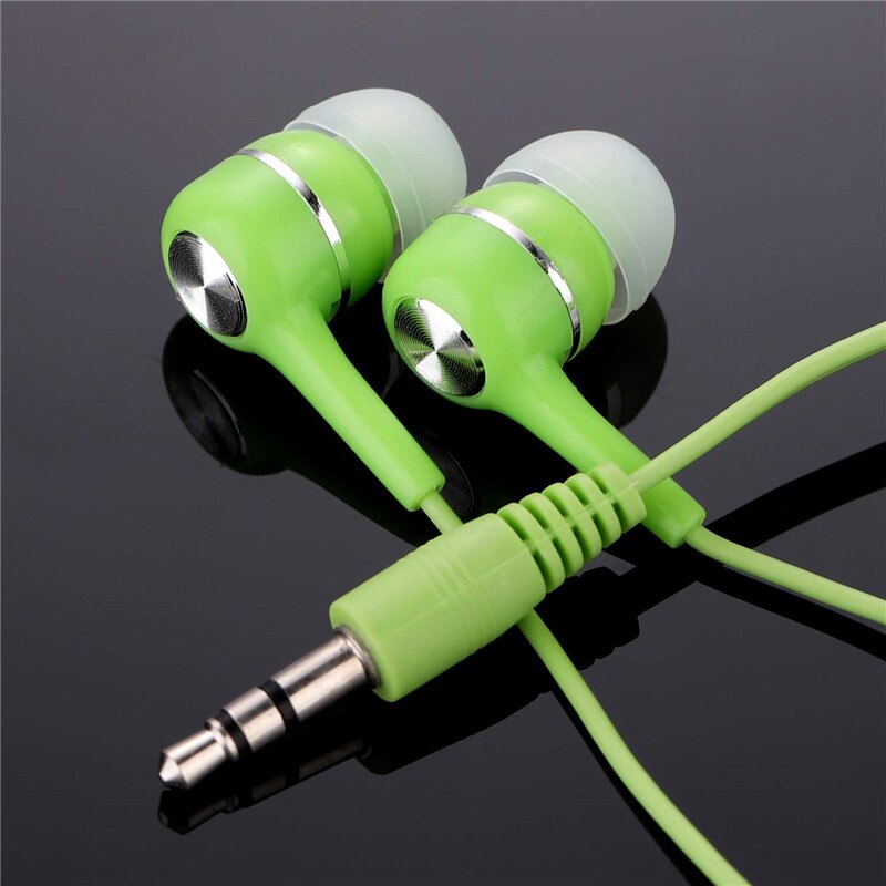 Tai Nghe Nhét Tai Có Dây 3.5mm 5 Màu Cho Điện Thoại Thông Minh Samsung Xiaomi Máy Tính Huawei MP3