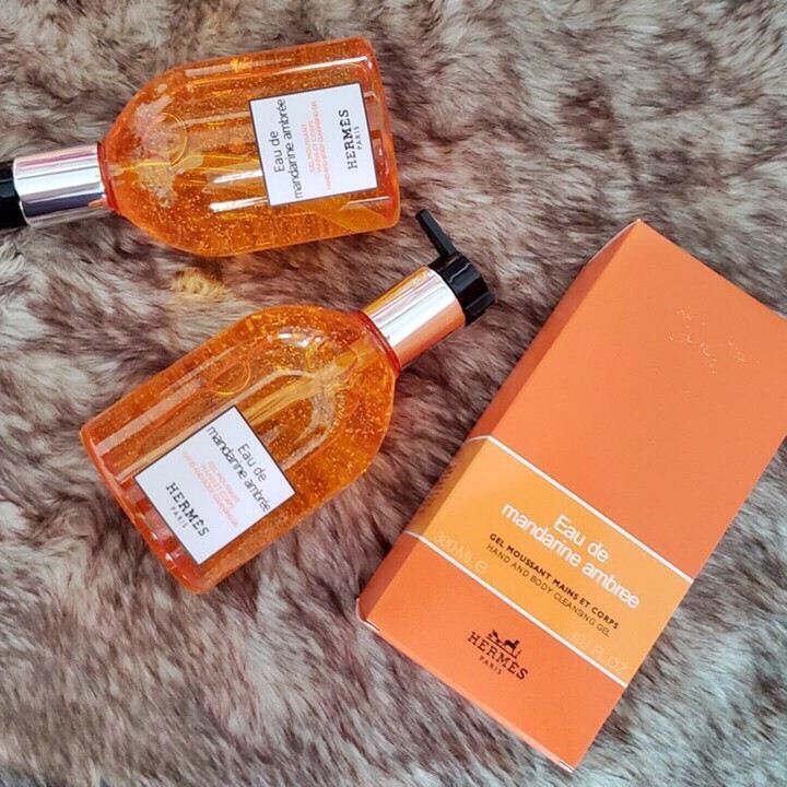 Sữa Tắm Hương nước hoa Pháp Hermes Eau de Mandarine Ambree