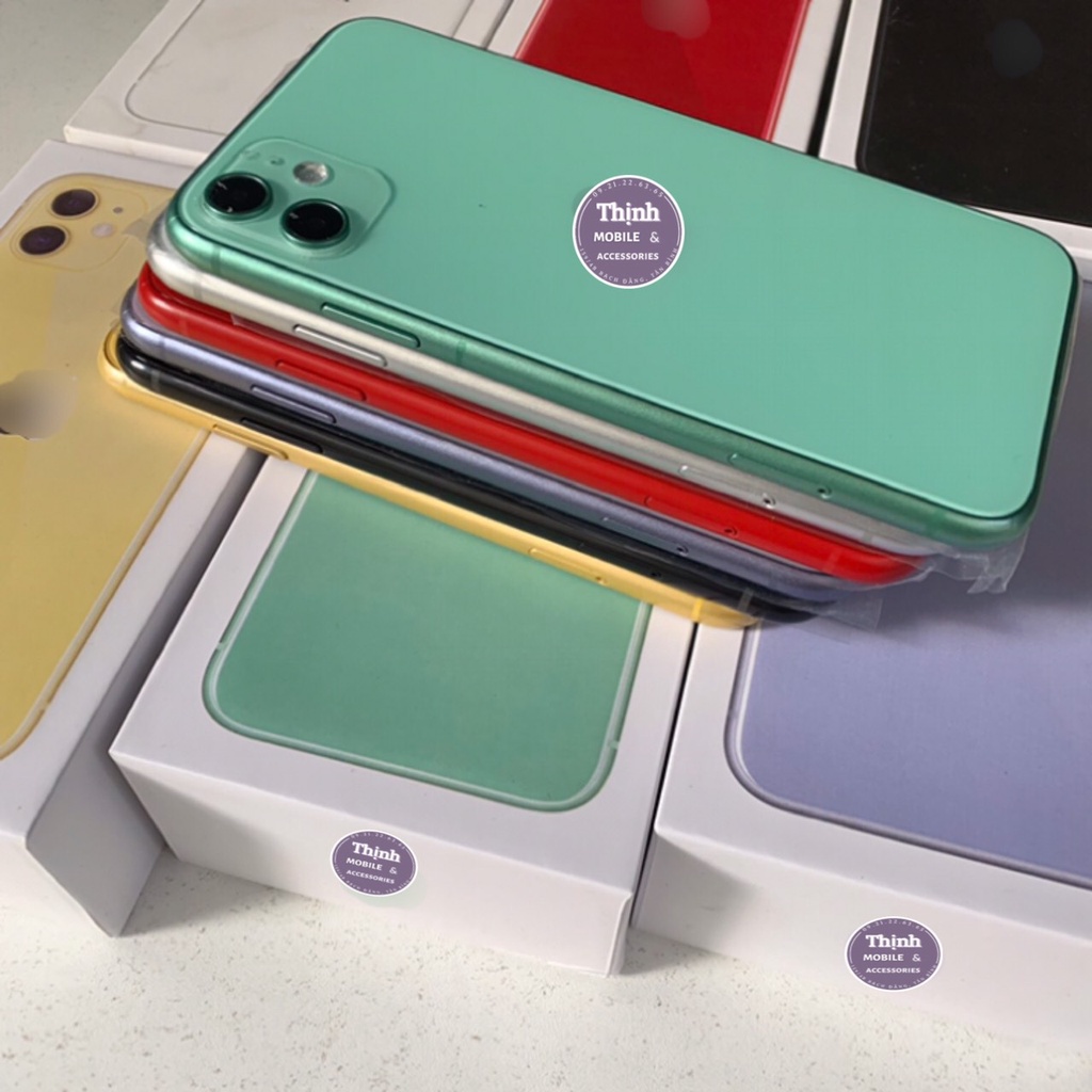 Mô hình trưng bày 11 màu trắng, màu đen, màu đỏ, màu vàng, màu xanh ngọc, màu tím