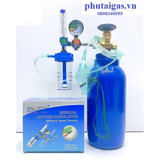 Đồng hồ oxy y tế đo áp suất bình khí oxy