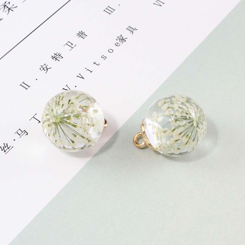 Mặt Dây Chuyền Quả Cầu Thủy Tinh Bất Tử Làm Phụ Kiện Túi Xách DIY Đơn Giản Cho Nữ