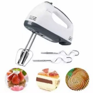 Máy Đánh Trứng Cầm Tay Nhào Bột 7 Tốc Độ