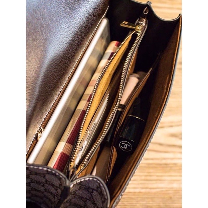 Túi Xách Nữ Khoá Ong, Túi Đeo Chéo Đeo Vai Hoạ Tiết G.C