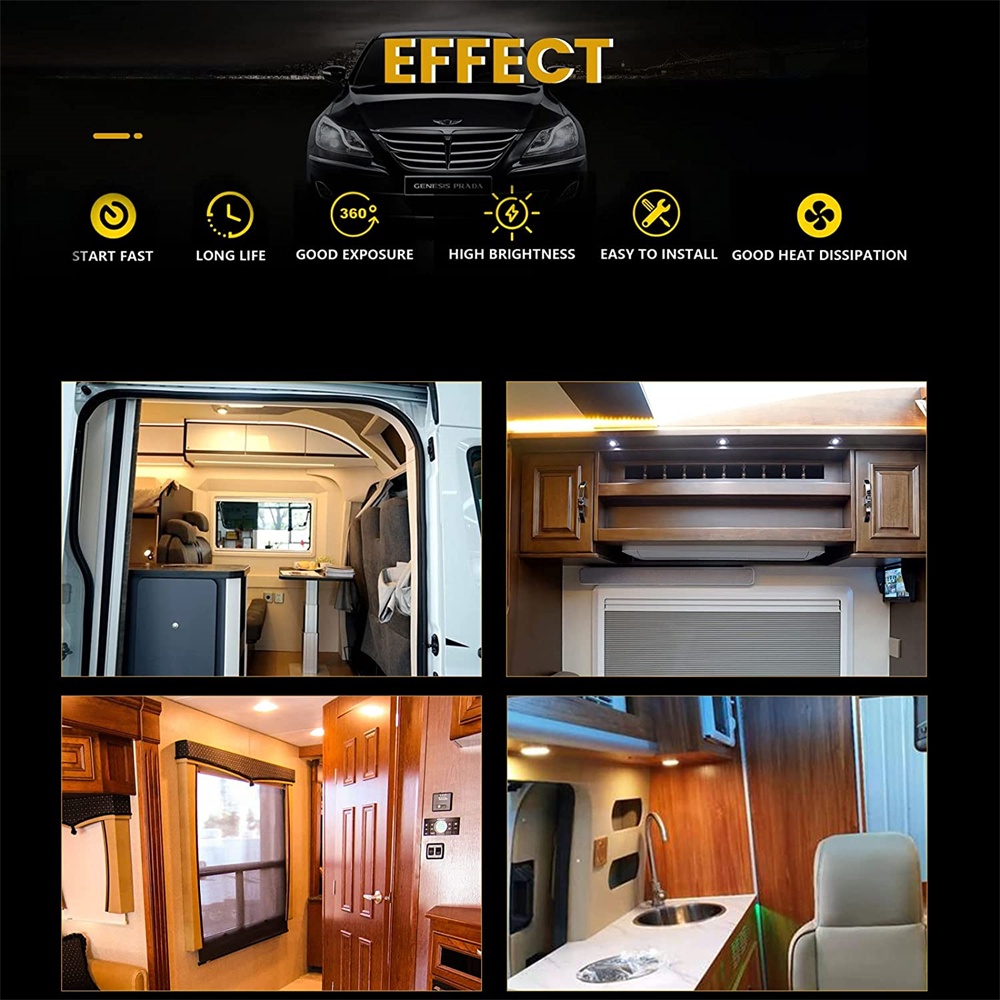 Bộ 4 Đèn LED COB Mini G4 12V 30W 40W Thay Thế Chuyên Dụng Cho Đèn Chùm