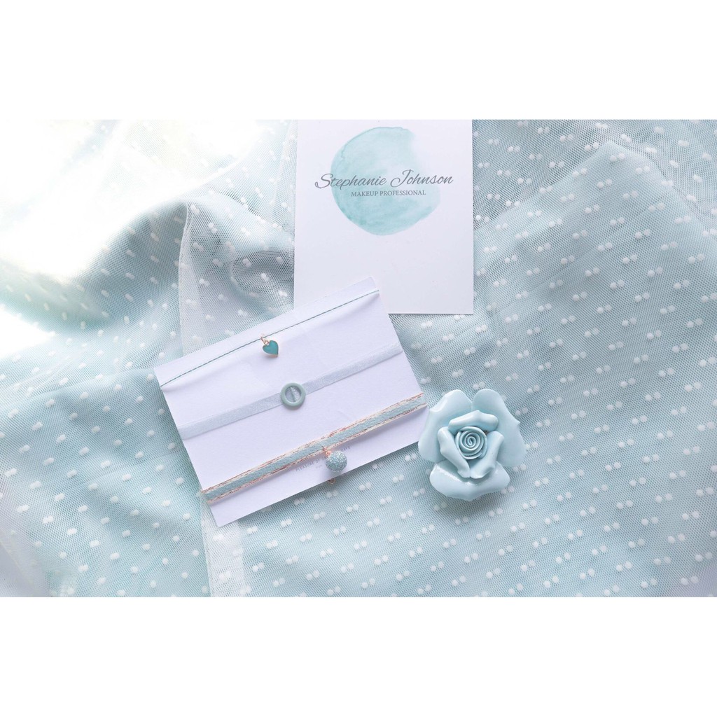 BST chocker tông màu xanh pastel nhẹ nhàng A-CK25-27 Maycorner