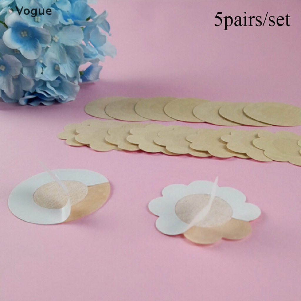 Set 10 Miếng Dán Ngực Tàng Hình Dùng Một Lần Cho Nữ