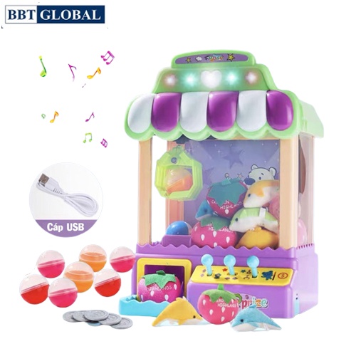 Đồ chơi máy gắp thú bông BBT GLOBAL cỡ lớn 5357