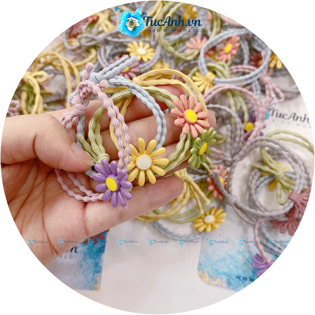 Dây Buộc Tóc Cúc Họa Mi Phong Cách Hàn Quốc - TucAnh