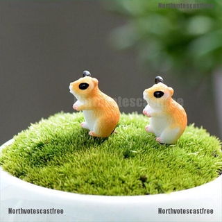 Mô Hình Chuột Hamster Mini Trang Trí Sân Vườn