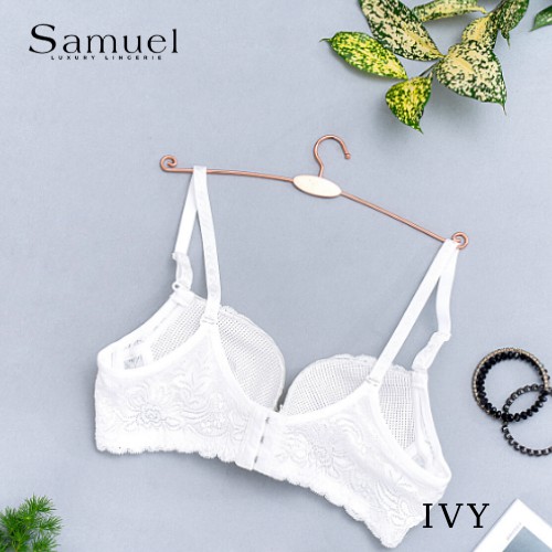 Áo Ngực SAMUEL IVY nhập khẩu Đài Loan Ren Mút Mỏng Nguyên Ngực Lưng Bản To