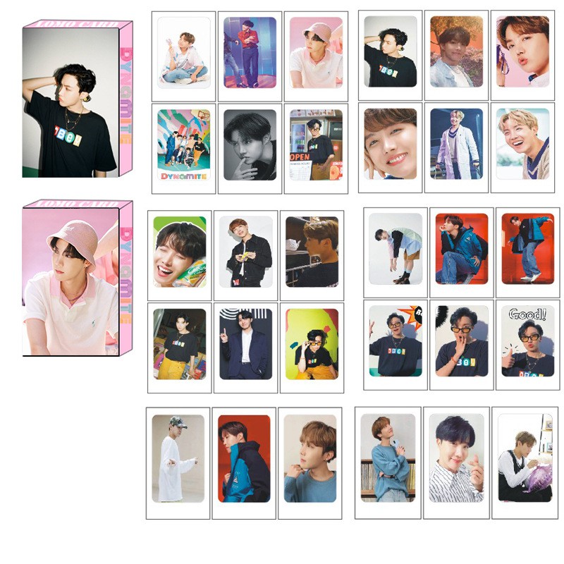 Lomo card BTS Thẻ ảnh nhóm nhạc Kpop BTS Dynamite