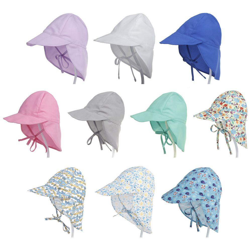 Mũ Cotton Thoáng Khí Họa Tiết Hoạt Hình Cho Bé