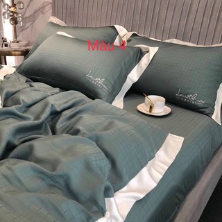 Bộ tencel 100s chăn ga gối 4 món