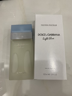 Nước hoa nữ tester D&G light blue 100ml