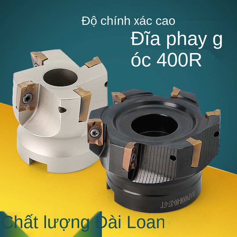 ▬Dao phay CNC BAP400R-50-22-4T / BAP400R-63-22-4T / 80/100 Dao phay mặt góc phải