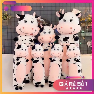 Gối ôm gấu bông bò sữa đủ size cho bé