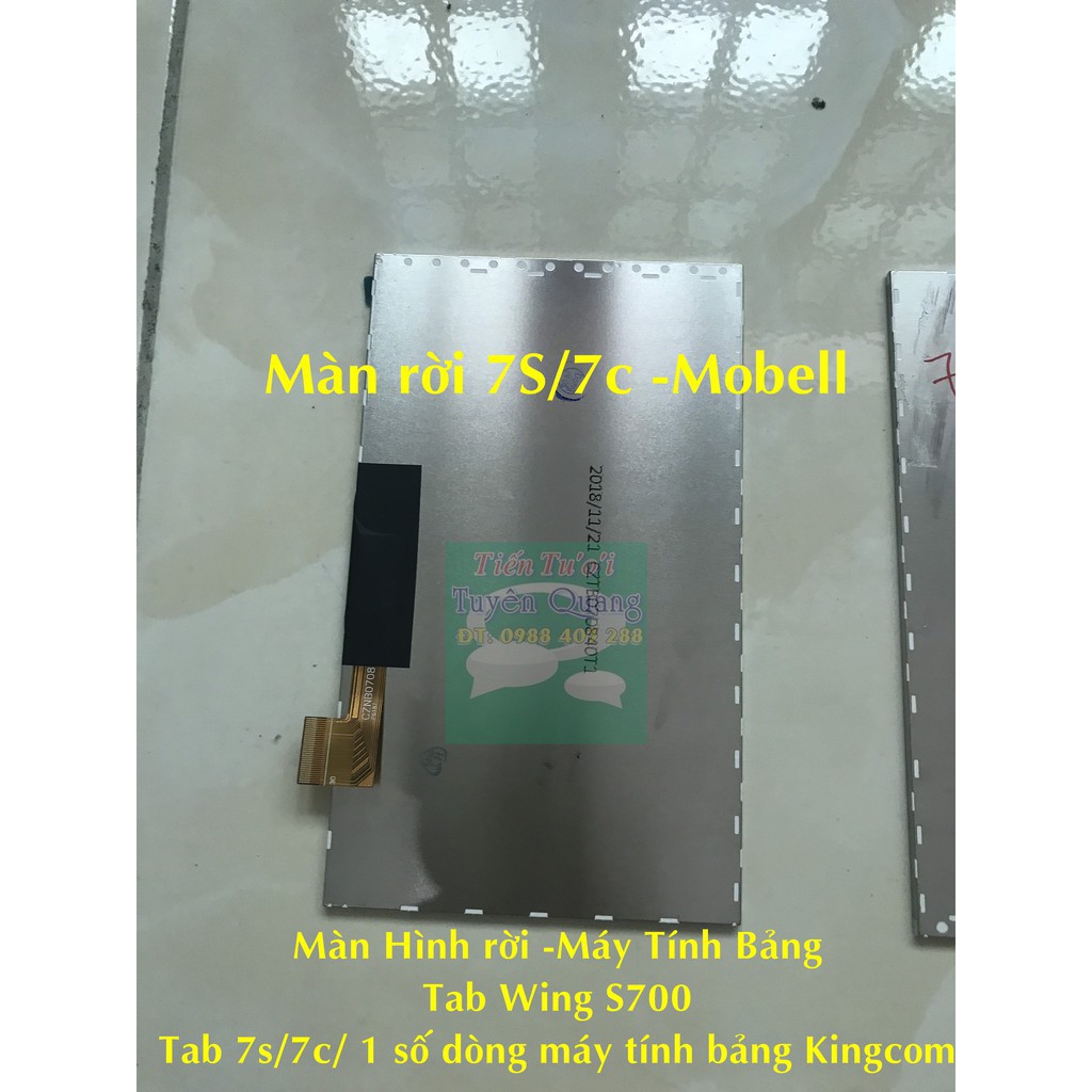 Màn hình rời Tab 7s/7c( Mobell)