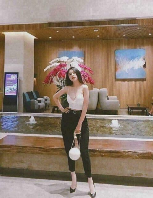 Áo bra 2 dây lụa hàng Quảng Châu