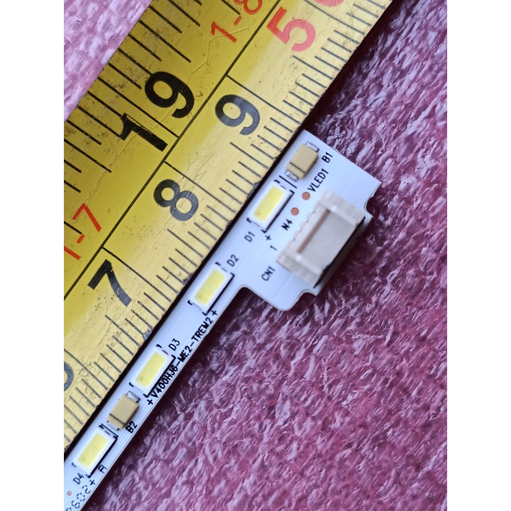 THANH LED TIVI TOSHIBA 40L2550 40L5550 HÀNG MỚI 100% 1 MÁY LÀ 1 THANH 52 BÓNG 3V