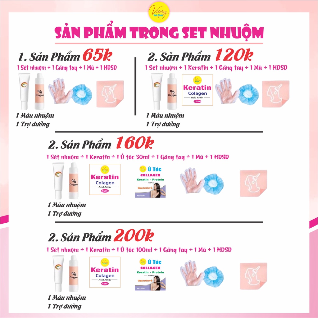 Thuốc nhuộm tóc màu XÁM SỮA không cần tẩy tóc, Nhuộm tóc tại nhà | Vuong.hair