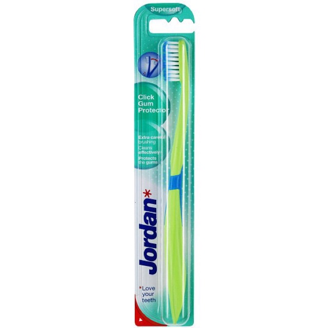 Combo 12 Bàn Chải Đánh Răng Jordan Click Gum Protector